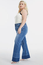 Load image into Gallery viewer, BAYEAS Full Size High Waist Cat's Whisker Wide Leg Jeans