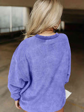 Load image into Gallery viewer, Full Size HOWDY Graphic Round Neck Sweatshirt