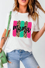 Load image into Gallery viewer, MAMA Graphic Round Neck T-Shirt