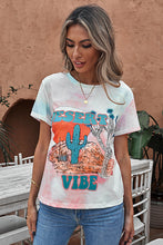 Load image into Gallery viewer, Tie-Dye Graphic Tee Shirt