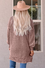 Load image into Gallery viewer, Heathered Open Front Longline Cardigan