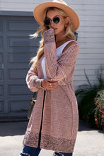 Load image into Gallery viewer, Heathered Open Front Longline Cardigan