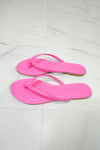 Load image into Gallery viewer, WILD DIVA Waikiki Beach Braided Strap Flip Flop