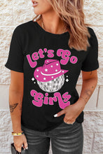 Load image into Gallery viewer, LET'S GO GIRLS Graphic Tee Shirt