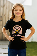 Load image into Gallery viewer, Girls Graphic Round Neck Tee Shirt