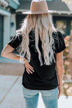 Load image into Gallery viewer, Graphic Short Sleeve Round Neck T-Shirt