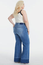 Load image into Gallery viewer, BAYEAS Full Size High Waist Cat's Whisker Wide Leg Jeans