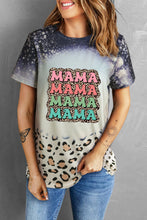 Load image into Gallery viewer, Printed MAMA Graphic Round Neck Tee