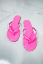 Load image into Gallery viewer, WILD DIVA Waikiki Beach Braided Strap Flip Flop