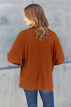 Load image into Gallery viewer, Double Take Full Size Round Neck Long Sleeve T-Shirt