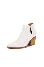 Load image into Gallery viewer, Melody Ankle Embroidered Stitch Boots