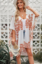 Load image into Gallery viewer, Floral Side Slit Cover Up