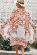 Load image into Gallery viewer, Floral Side Slit Cover Up