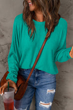 Load image into Gallery viewer, Double Take Full Size Round Neck Long Sleeve T-Shirt