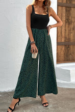 Load image into Gallery viewer, Two-Tone Square Neck Wide Leg Jumpsuit