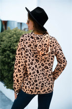 Load image into Gallery viewer, Full Size Printed Quarter-Snap Drop Shoulder Hoodie