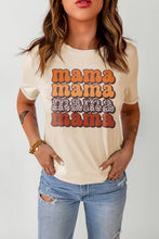 Load image into Gallery viewer, MAMA Graphic Cuffed Sleeve Tee