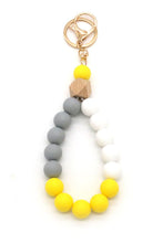 Load image into Gallery viewer, Multicolored Beaded Keychain