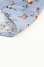 Load image into Gallery viewer, Floral Smocked Square Neck Top