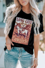Load image into Gallery viewer, LONG LIVE COWGIRLS Graphic Tee