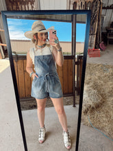 Load image into Gallery viewer, The Durango Denim Romper EXTRA SMALL
