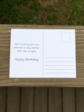 Load image into Gallery viewer, Not to Brag… Happy Birthday Postcard | Funny Birthday Card | Send to Me or Send for Me | Choose Mailing Style | 4x6
