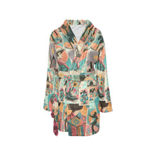 Load image into Gallery viewer, Baha Ranch Honky Tonk Kitsch Desert Vibes Minky Fleece Robe
