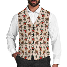 Load image into Gallery viewer, Santa's Sleigh Men's Western Vest
