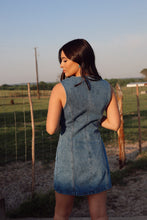 Load image into Gallery viewer, Dallas Denim Dress-SMALL
