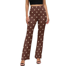 Load image into Gallery viewer, Star Print Flare Pants
