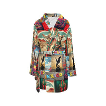 Load image into Gallery viewer, Colores de Mexico The Love of Mexico Fleece Robe
