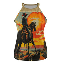 Load image into Gallery viewer, Baha Ranch Sunset Cowboy Tank Top
