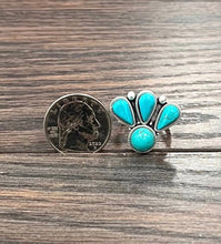 Load image into Gallery viewer, Faux Western Turquoise Ring
