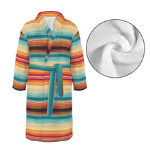 Load image into Gallery viewer, Southwestern Serape Men&#39;s Bath Robe
