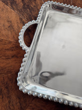 Load image into Gallery viewer, The Square Beaded Handle Tray
