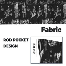 Load image into Gallery viewer, Ranch Life Window Curtains 28"x40" (2-Piece) Made in America
