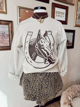 Load image into Gallery viewer, The Lucky Horse Sweatshirt MEDIUM
