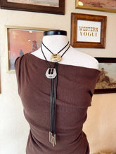 Load image into Gallery viewer, The Buckle HillBetty Bolo Necklace {GOLD + SILVER}
