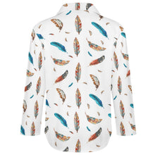 Load image into Gallery viewer, Baha Ranch Boho Feather Long Sleeve Blouse
