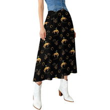 Load image into Gallery viewer, Rodeo Cowboy Midi Skirt
