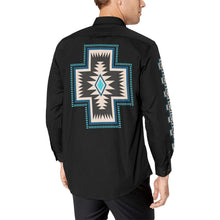 Load image into Gallery viewer, Southwestern Cross Unisex Western Button Up
