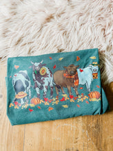 Load image into Gallery viewer, Fall Cows - Graphic Top

