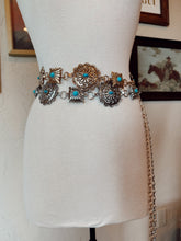 Load image into Gallery viewer, The Stevie Concho Belt in Silver
