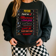 Load image into Gallery viewer, Retro Horror VHS Graphic Tee
