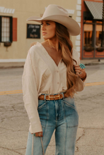Load image into Gallery viewer, The Tulsa Top in Ecru
