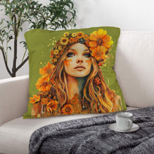 Load image into Gallery viewer, Boho Girl Pillow Case Made in America
