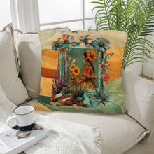 Load image into Gallery viewer, Colores de Mexico Fantasia Throw Pillow Case 18x18inch Made In America
