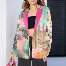 Load image into Gallery viewer, Baha Ranch Retro Pop Western Pop Cowgirl Blazer
