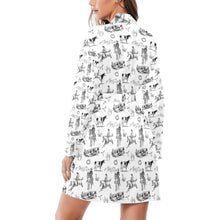 Load image into Gallery viewer, Ranch Life Women's Belted Satin Feel Dressing Lounge Robe
