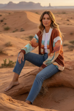 Load image into Gallery viewer, Colores de Mexico Fantasia Drop Shoulder Cardigan
